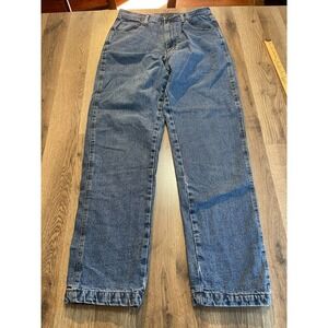 LAKIN Mckey by Key Jeans, Women's Size 12L, Blue, Denim, Cotton, Lined Straight